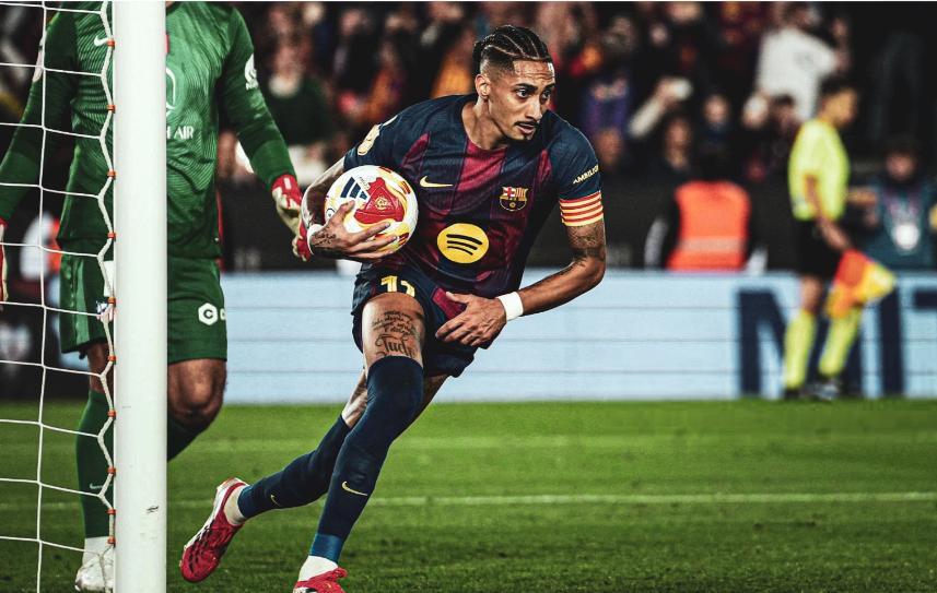 乐鱼网站-拉菲尼亚点射小将双响,巴萨3-0复仇马竞,创国王杯纪录无缘逆转